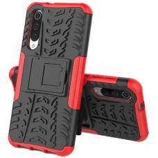 Чехол ударопрочный Kickstand 2 in 1 Xiaomi Mi 9 SE (Черно Красный) Чехол ударопрочный Kickstand 2 in 1 Xiaomi Mi 9 SE (Черно Красный)