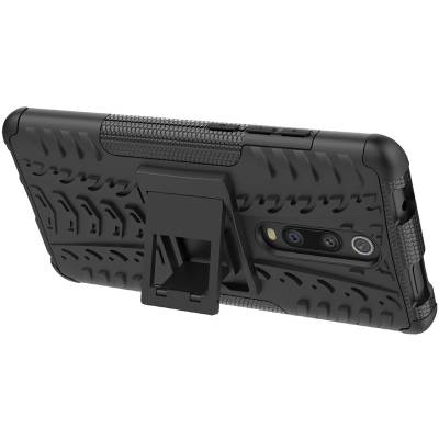 Чехол ударопрочный Kickstand 2 in 1 Xiaomi Mi 9T (Черный) Чехол ударопрочный Kickstand 2 in 1 Xiaomi Mi 9T (Черный)