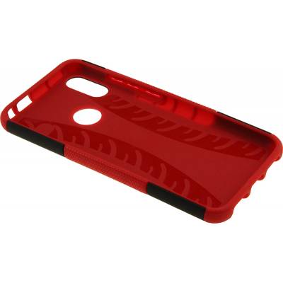 Чохол ударостійкий Kickstand 2 in 1 Xiaomi Redmi Note 7 Pro (Чорно Червоний) Чохол ударостійкий Kickstand 2 in 1 Xiaomi Redmi Note 7 Pro (Чорно Червоний)