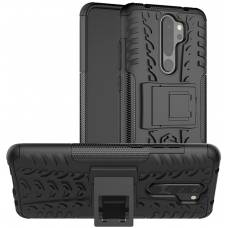 Чехол ударопрочный Kickstand 2 in 1 Xiaomi Redmi Note 8 Pro (Черный) Чехол ударопрочный Kickstand 2 in 1 Xiaomi Redmi Note 8 Pro (Черный)