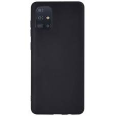 Чехол Matt TPU Case Samsung Galaxy A51 (Черный) Чехол Matt TPU Case Samsung Galaxy A51 (Черный)