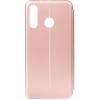 Чехол книжка кожанный Huawei P30 Lite (Розовое золото) Чехол книжка кожанный Huawei P30 Lite (Розовое золото)