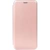 Чехол книжка кожанный Huawei P30 Lite (Розовое золото) Чехол книжка кожанный Huawei P30 Lite (Розовое золото)