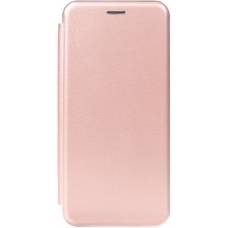 Чехол книжка кожанный Huawei P30 Lite (Розовое золото) Чехол книжка кожанный Huawei P30 Lite (Розовое золото)
