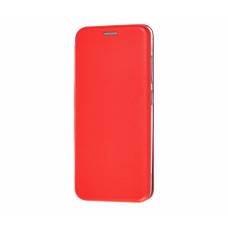 Чехол книжка кожанный Huawei P30 (Красный)