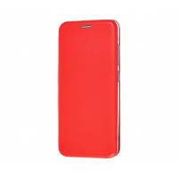 Чехол книжка кожанный Huawei P smart Z (Красный) Чехол книжка кожанный Huawei P smart Z (Красный)
