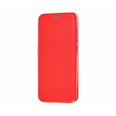 Чехол книжка кожанный Huawei P smart Z (Красный)
