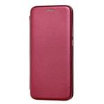 Чехол книжка кожаный Samsung Galaxy J5 2016 (Бордовый)