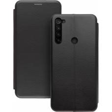 Чехол книжка кожанный Xiaomi Redmi Note 8T (Черный) Чехол книжка кожанный Xiaomi Redmi Note 8T (Черный)