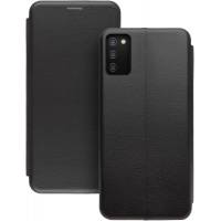 Чохол книжка шкіряна Samsung Galaxy A02S (Чорний) Чохол книжка шкіряна Samsung Galaxy A02S (Чорний)