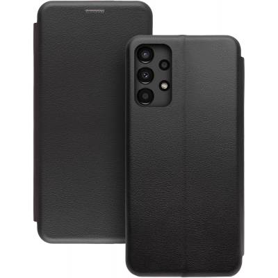 Чехол книжка кожаный Samsung Galaxy A52 (Черный)