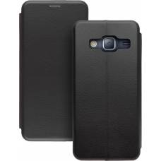 Чохол книжка шкіряна Samsung J3 2016 J320H (Чорний) Чохол книжка шкіряна Samsung J3 2016 J320H (Чорний)