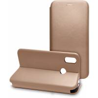 Чехол книжка кожаный Xiaomi Redmi Note 5 / Note 5 Pro (Золотой) Чехол книжка кожаный Xiaomi Redmi Note 5 / Note 5 Pro (Золотой)
