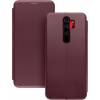 Чехол книжка кожанный Xiaomi Redmi Note 8 Pro (Бордовый) Чехол книжка кожанный Xiaomi Redmi Note 8 Pro (Бордовый)