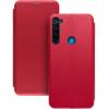 Чехол книжка кожанный Xiaomi Redmi Note 8 (Красний) Чехол книжка кожанный Xiaomi Redmi Note 8 (Красний)