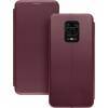 Чехол книжка кожаный Xiaomi Redmi Note 9S / Note 9 Pro / Note 9 Pro Max (Бордовый) Чехол книжка кожаный Xiaomi Redmi Note 9S / Note 9 Pro / Note 9 Pro Max (Бордовый)