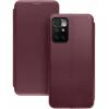 Чохол книжка шкіряна Xiaomi Redmi 10 (Бордовий)