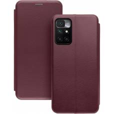 Чохол книжка шкіряна Xiaomi Redmi 10 (Бордовий) Чохол книжка шкіряна Xiaomi Redmi 10 (Бордовий)
