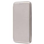 Чехол книжка кожанный Samsung Galaxy А6 2018 (Серый)