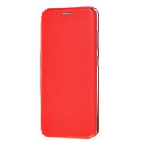 Чехол книжка кожанный Samsung Galaxy А6 Plus (Красный) Чехол книжка кожанный Samsung Galaxy А6 Plus (Красный)