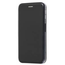 Чохол книжка шкіряна Samsung Galaxy А7 2018 (Чорний)