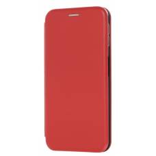 Чехол книжка кожанный Samsung Galaxy А7 2018 (Красный)