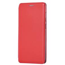 Чехол книжка кожанный Samsung Galaxy А70 (Красный)