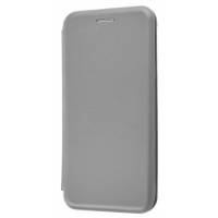 Чехол книжка кожанный Samsung Galaxy J6 2018 J600 (Серый) Чехол книжка кожанный Samsung Galaxy J6 2018 J600 (Серый)