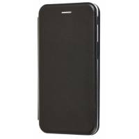 Чехол книжка кожанный Samsung Galaxy J6 Plus (Черный) Чехол книжка кожанный Samsung Galaxy J6 Plus (Черный)
