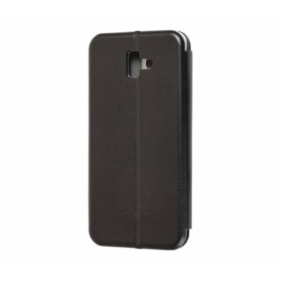 Чохол книжка шкіряна Samsung Galaxy J6 Plus (Чорний) Чохол книжка шкіряна Samsung Galaxy J6 Plus (Чорний)