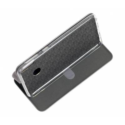 Чехол книжка кожанный Samsung Galaxy M20 (Серый) Чехол книжка кожанный Samsung Galaxy M20 (Серый)