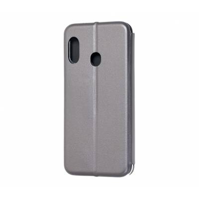 Чохол книжка шкіряна Samsung Galaxy A20/А30 (Сірий) Чохол книжка шкіряна Samsung Galaxy A20/А30 (Сірий)