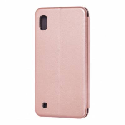 Чехол книжка кожанный Samsung Galaxy M10 (Розовое золото) Чехол книжка кожанный Samsung Galaxy M10 (Розовое золото)