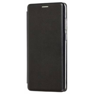 Чехол книжка кожанный Samsung Galaxy A9 2018 (Черный)