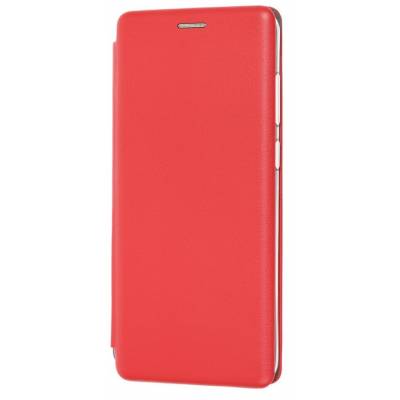 Чехол книжка кожанный Samsung Galaxy A9 2018 (Красный)