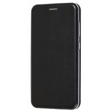 Чехол книжка кожанный Samsung Galaxy S8 Plus (Черный)