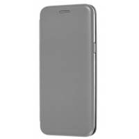 Чехол книжка кожанный Samsung Galaxy S8 Plus (Серый) Чехол книжка кожанный Samsung Galaxy S8 Plus (Серый)