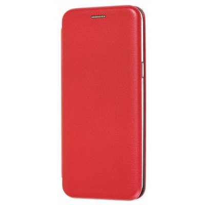 Чехол книжка кожанный Samsung Galaxy S8 Plus (Красный)