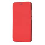 Чехол книжка кожанный Xiaomi Mi 8 Lite (Красный)