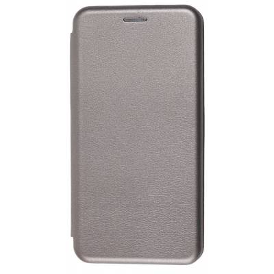 Чехол книжка кожанный Xiaomi Mi А3 (СС9E) (Серый)