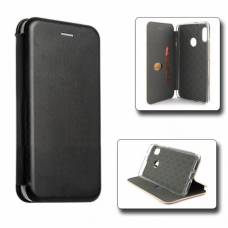 Чехол книжка кожанный Xiaomi Mi Play (Черный) Чехол книжка кожанный Xiaomi Mi Play (Черный)
