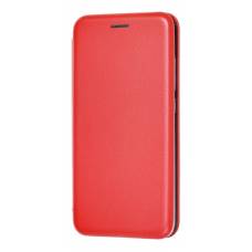 Чехол книжка кожанный Xiaomi Mi Play (Красный)