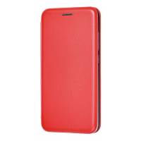 Чехол книжка кожанный Xiaomi Mi Play (Красный) Чехол книжка кожанный Xiaomi Mi Play (Красный)