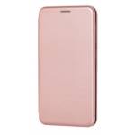Чехол книжка кожанный Xiaomi Redmi 5A (Розовое золото)