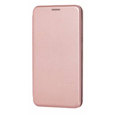 Чехол книжка кожанный Xiaomi Redmi 5A (Розовое золото)