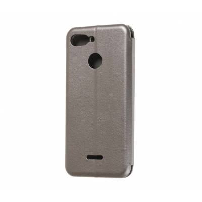 Чохол книжка шкіряна Xiaomi Redmi 6 (Сірий) Чохол книжка шкіряна Xiaomi Redmi 6 (Сірий)