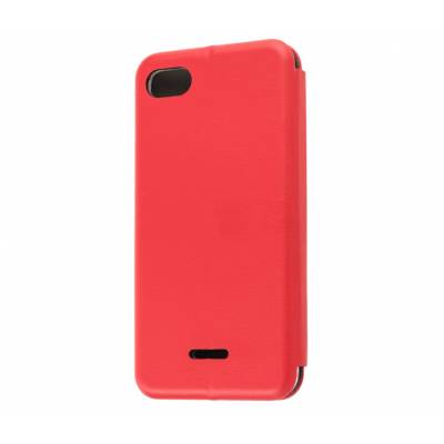 Чохол книжка шкіряна Xiaomi Redmi 6A (Червоний) Чохол книжка шкіряна Xiaomi Redmi 6A (Червоний)