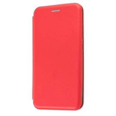 Чохол книжка шкіряна Xiaomi Redmi 6A (Червоний)