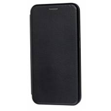 Чехол книжка кожанный Xiaomi Redmi 8A (Черный) Чехол книжка кожанный Xiaomi Redmi 8A (Черный)