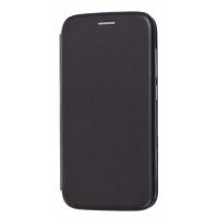 Чехол книжка кожанный Xiaomi Redmi Go (Черный) Чехол книжка кожанный Xiaomi Redmi Go (Черный)